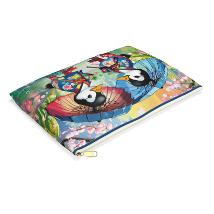 Rainy Day Ducks Pencil Case