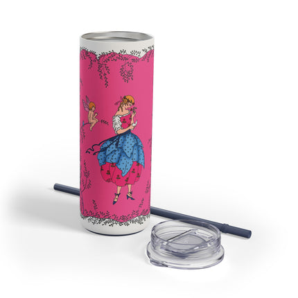 Cupid’s Charm Skinny Matte Tumbler, 20oz