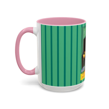 Easter Elf's Whimsy Colorful Mugs (11oz, 15oz)