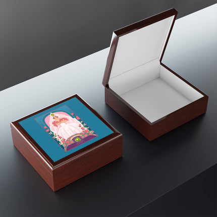 August & Peridot (from the Gem Series) by Sofia Chiostri Jewelry Box