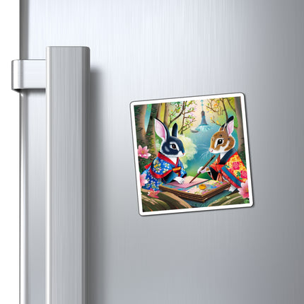 Fairy Animals Writing Wishes Magnets (3 Sizes)