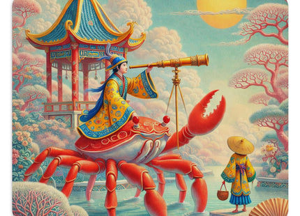 The Celestial Crab Navigator Mouse Pad