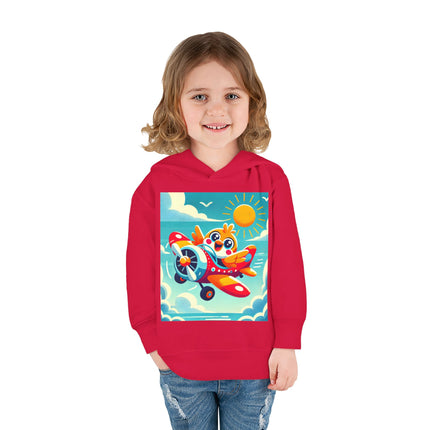 Joyful Bird Aviator Toddler Pullover Fleece Hoodie