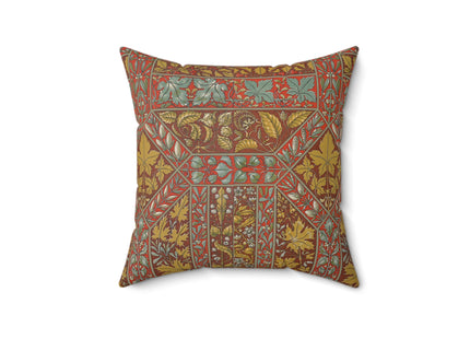The Plant in Art and Industry Plate 056 Spun Polyester Square Pillow