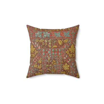 The Plant in Art and Industry Plate 056 Spun Polyester Square Pillow