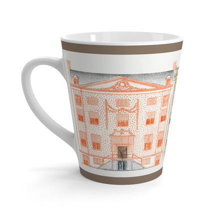 Amsterdam Canal Houses by Johan Teyler Latte Mug