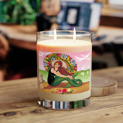 Siren Serenade Scented Candle - Full Glass, 11oz