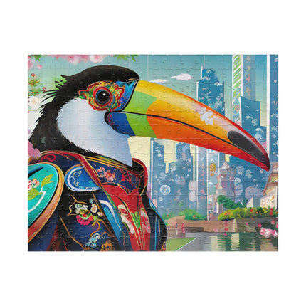 Cyber Toucan Chic Puzzle (110, 252, 520, 1014-piece)