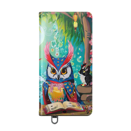🦉✨ Owl's Magical Workshop Flip Case – Enchanted Wisdom & Arcane Wonder