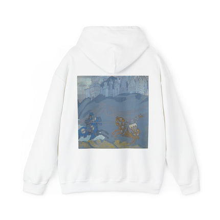 The Duel by Nicholas Roerich Unisex Heavy Blend™ Hooded Sweatshirt