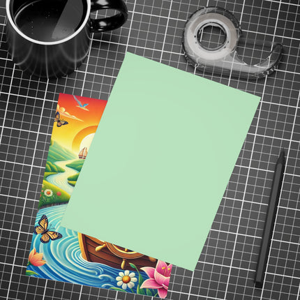 Sailor Kitten’s River Adventure Postcard Bundles (envelopes included) - Bundles of 10, 30, 50 Pieces