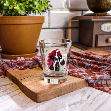 To My Valentine Shot Glass, 1.5oz