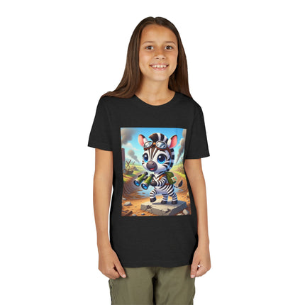 Zebra Lookout Youth Short Sleeve Tee