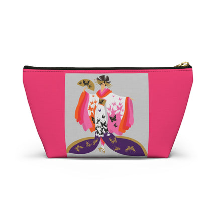 Butterfly Kimono Cosmetic Bag – Elegant Japanese Fantasy & Whimsical Grace