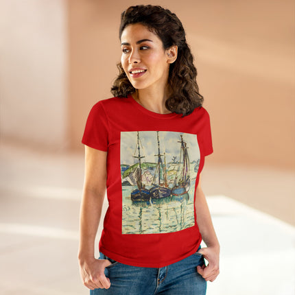 Le Trieux Paul Signac Women's Midweight Cotton Tee