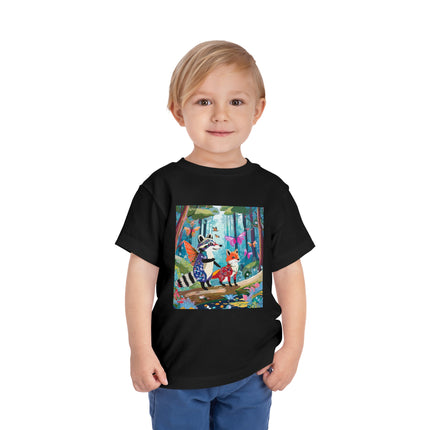 Whimsical Woodland Toddler Short Sleeve Tee