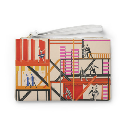 Maquettes de Théatre 4 by Alexandra Exter Clutch Bag