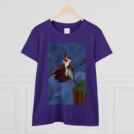 The Enchanted Witch Women's Midweight Cotton Tee