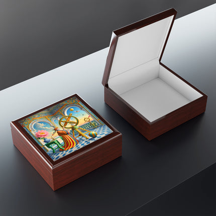 The Astronomer’s Garden Jewelry Box