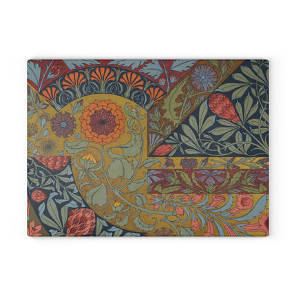 The Plant in Art and Industry Plate 068 by Anton Seder Glass Cutting Board