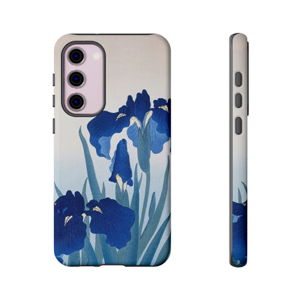Iris Flowers by Ohara Koson Phone Cases