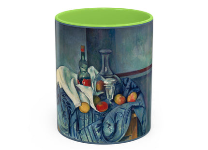 The Peppermint Bottle by Paul Cézanne Colorful Mugs (11oz, 15oz)