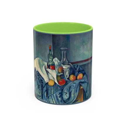 The Peppermint Bottle by Paul Cézanne Colorful Mugs (11oz, 15oz)