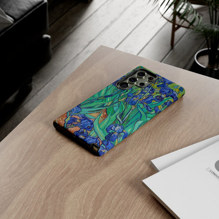Irises by Vincent Van Gogh Phone Cases