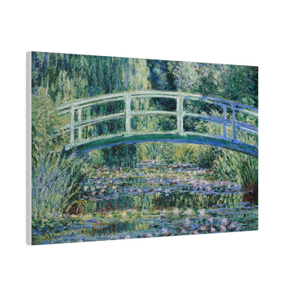 Water Lilies and Japanese Bridge by Claude Monet Matte Canvas, Stretched, 0.75"
