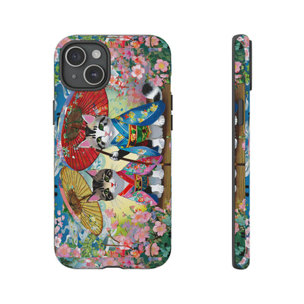 Kimono Kitties Phone Cases