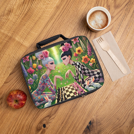The Spring Gambit: A Fairy’s Move Lunch Bag – Whimsical Chess & Spring Magic