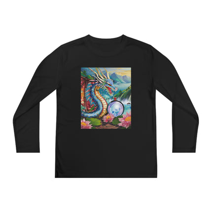 Wisdom's Guardian Youth Long Sleeve Competitor Tee – Dragon Magic & Ancient Wisdom