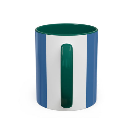 🎿🎄 The Christmas Holly Skier Colorful Mug – Whimsical Holiday Fantasy