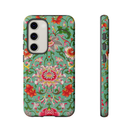 Colorful Floral Pattern by Owen Jones Phone Cases