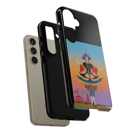 Colorful Dancer Phone Case – Vibrant Grace & Cultural Elegance