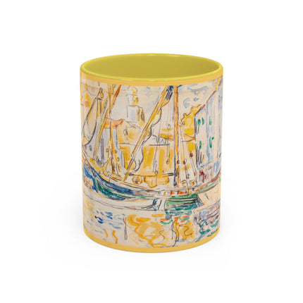 Saint-Tropez by Paul Signac Colorful Mugs (11oz, 15oz)