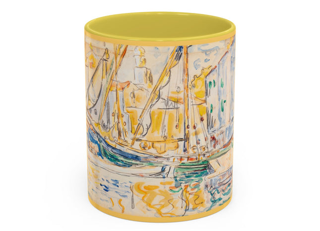 Saint-Tropez by Paul Signac Colorful Mugs (11oz, 15oz)
