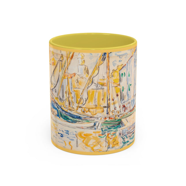 Saint-Tropez by Paul Signac Colorful Mugs (11oz, 15oz)