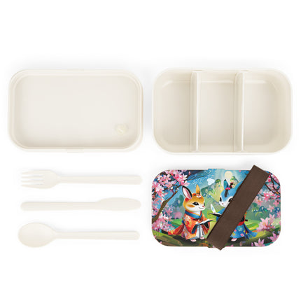Fairy Animals Writing Wishes Bento Lunch Box