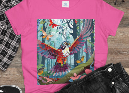 A Colorful Raptor Cotton Tee