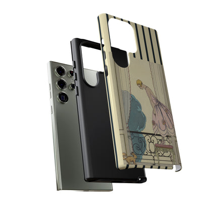 Falbalas et fanfreluches, La Souris by George Barbier Phone Cases