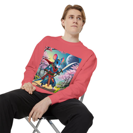 Cyber Samurai Rat Sweatshirt