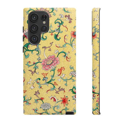Flower Illustration by Owen Jones Phone Cases