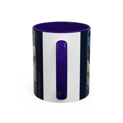Dramatic Ocean with Crashing Waves Colorful Mugs (11oz, 15oz)