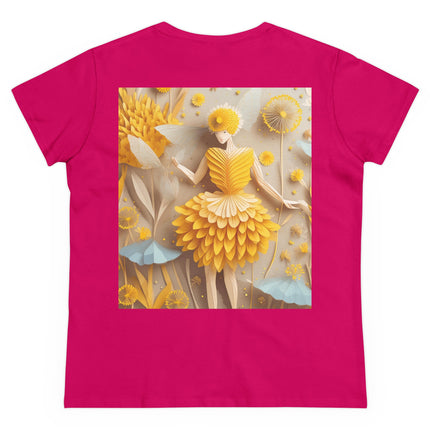 Dandelion Fairy Women's Midweight Cotton Tee