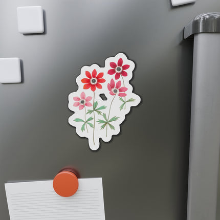 Anemoon, Anemone by Anselmus Boëtius de Boodt Die-Cut Magnets (5 Sizes)