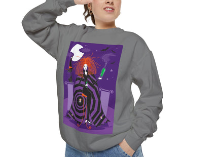 Mystic Elegance Unisex Garment-Dyed Sweatshirt