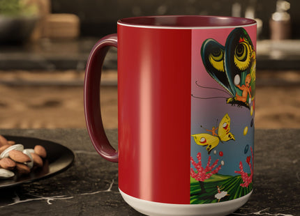 Flight Of Easter Delight Colorful Mugs (11oz, 15oz)