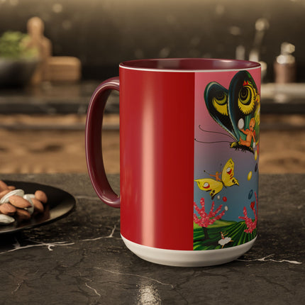 Flight Of Easter Delight Colorful Mugs (11oz, 15oz)