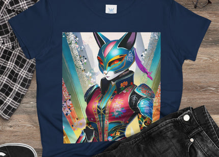 Cyberpunk Chic Cotton Tee